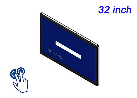 32-Inch Touch Embedded Monitor for Surveillance Systems, Logistics Operations, Airport Displays, and Control Rooms