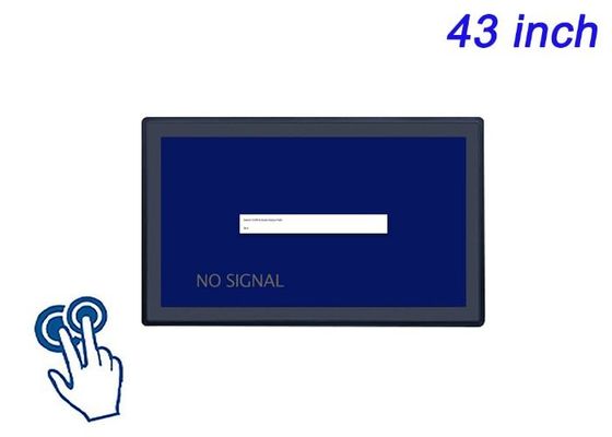 43-Inch Touch Embedded Screen for Smart City Displays, Sports Arenas, Immersive Digital Advertising, and Large-Scale Industrial Monitoring