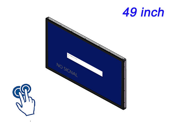 49-Inch Embedded Touch Display for Manufacturing Control Systems, Laboratory Instruments, Public Terminals, and HMI Panels