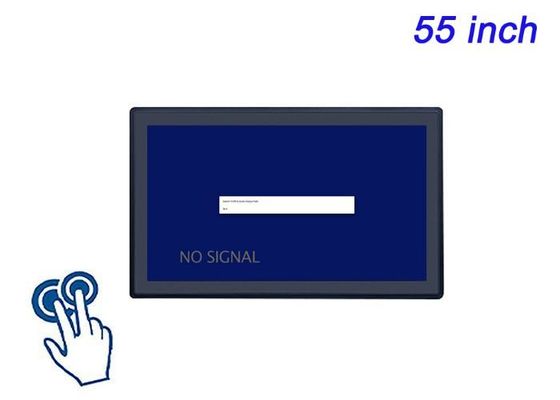 55-Inch Embedded Touch Monitor for Interactive Displays, Retail Systems, Smart Appliances, and Digital Signage