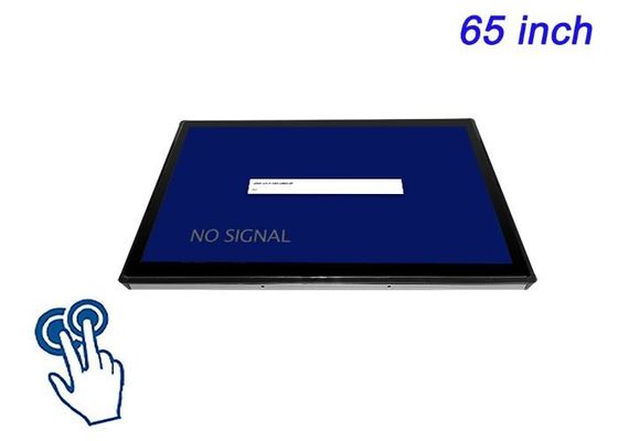 65-Inch Touch Embedded Display for Medical Diagnostics, Oil and Gas Equipment, Factory Automation, and Command Centers