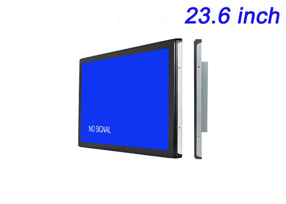 23.6-Inch Embedded Monitor for Medical Diagnostics, Oil and Gas Equipment, Manufacturing Control Systems, and Command Rooms