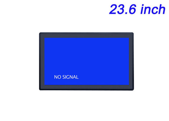 23.6-Inch Embedded Monitor for Medical Diagnostics, Oil and Gas Equipment, Manufacturing Control Systems, and Command Rooms