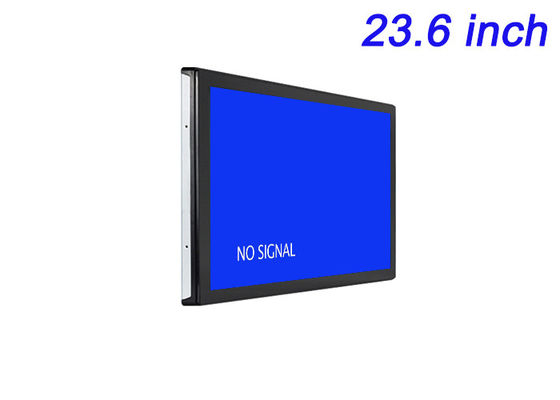23.6-Inch Embedded Monitor for Medical Diagnostics, Oil and Gas Equipment, Manufacturing Control Systems, and Command Rooms