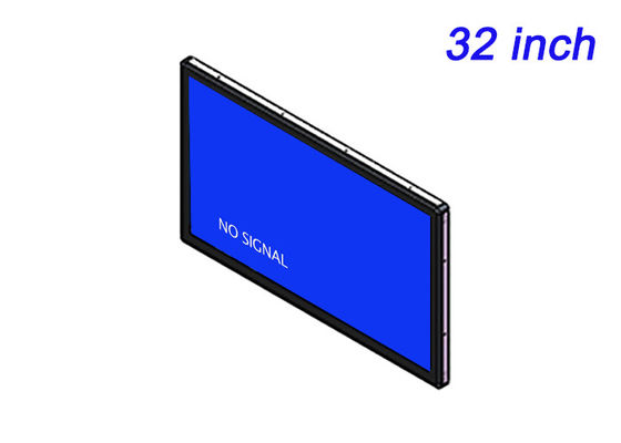 32-Inch Embedded Monitor for Surveillance Systems, Airport Dashboards, Public Information Displays, and Command Operations