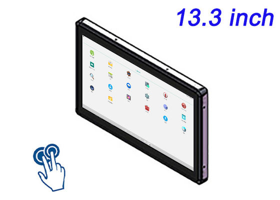 13.3-Inch Android Touch Embedded Monitor for Retail Displays, Industrial Control Systems, Smart Home Hubs, and Digital Signage