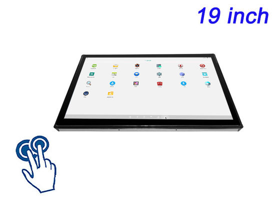 19-Inch Android Touch Embedded Screen for Security Systems, Factory Automation, Transportation Interfaces, and Public Information Panels