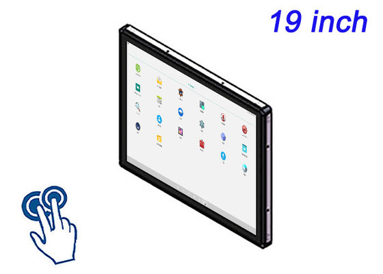 19-Inch Android Touch Embedded Screen for Security Systems, Factory Automation, Transportation Interfaces, and Public Information Panels