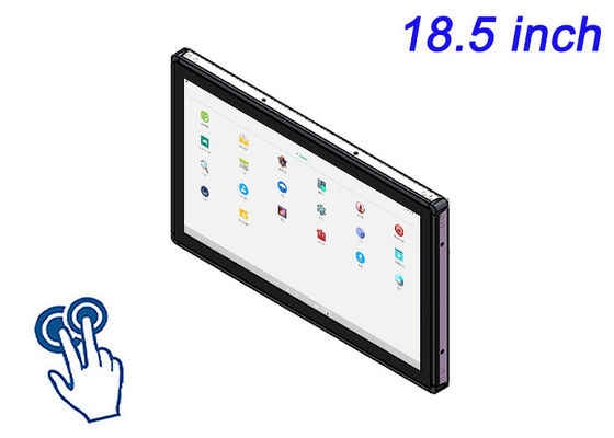 18.5-Inch Android Touch Embedded Monitor for Fitness Equipment, Wayfinding Displays, Transportation Kiosks, and Entertainment Systems