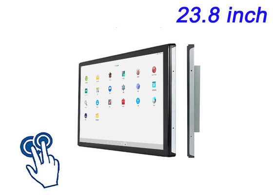 23.8-Inch Android Embedded Touch Screen for Hospitality Applications, CNC Machines, Logistics Dashboards, and Digital Signage