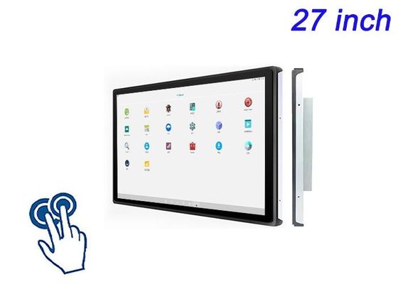 27-Inch Android Embedded Touch Screen for Trade Show Displays, Smart Retail Applications, Multimedia Consoles, and Control Systems