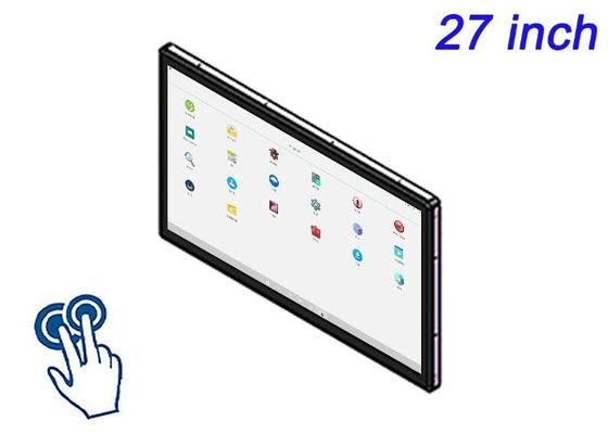 27-Inch Android Embedded Touch Screen for Trade Show Displays, Smart Retail Applications, Multimedia Consoles, and Control Systems