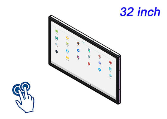 32-Inch Android Embedded Touch Monitor For Command Centers, Public Transportation Displays, Logistics Dashboards, And Digital Advertising Panels