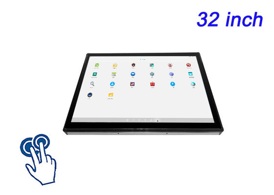 32-Inch Android Embedded Touch Monitor For Command Centers, Public Transportation Displays, Logistics Dashboards, And Digital Advertising Panels