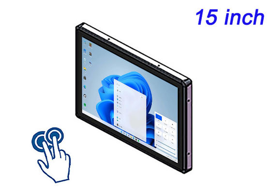15-Inch Windows Touch Embedded Screen for Security Monitoring, Factory Automation, Warehouse Management, and Transportation Displays