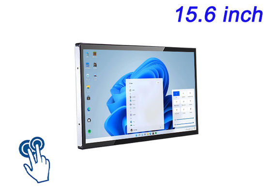 15.6-Inch Windows Touch Embedded Screen for Smart City Displays, Stadium Interfaces, Immersive Retail Solutions, and Gaming Systems