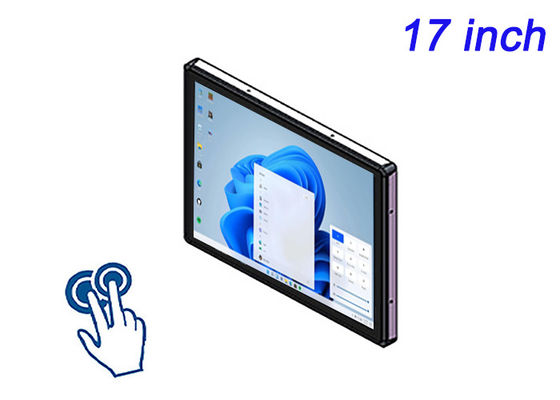 17-Inch Windows Touch Embedded Display for Aerospace Instrumentation, Laboratory Equipment, Energy Management Systems, and Public Information Panels