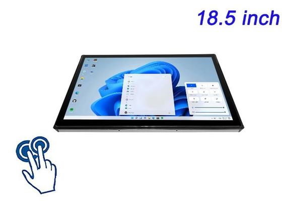 18.5-Inch Windows Touch Embedded Monitor for Fitness Consoles, Ticketing Systems, Vending Machines, and Wayfinding Displays