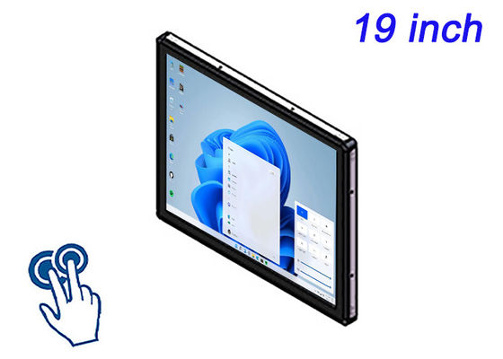 19-Inch Windows Touch Embedded Display for Point-of-Sale, Industrial Control Panels, Medical Imaging, and Transportation Ticketing
