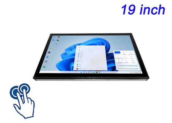 19-Inch Windows Touch Embedded Display for Point-of-Sale, Industrial Control Panels, Medical Imaging, and Transportation Ticketing