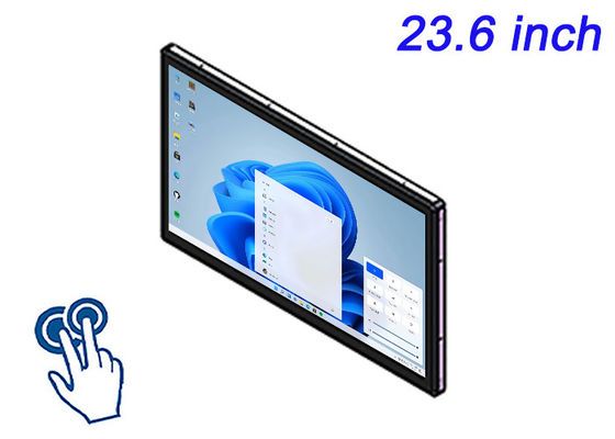 23.6-Inch Windows Touch Embedded Display for Medical Diagnostics, CNC Machines, Oil Refinery Systems, and Advanced Control Panels