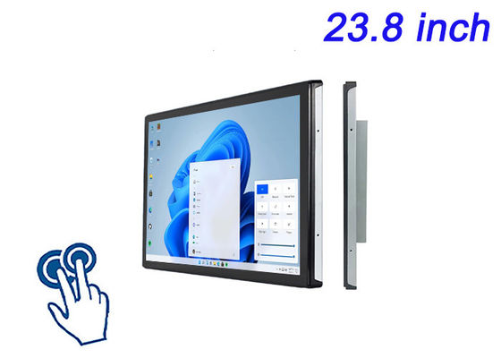 23.8-Inch Windows Touch Embedded Screen for Digital Signage, Interactive Whiteboards, Restaurant Tabletop Ordering, and Security Monitoring