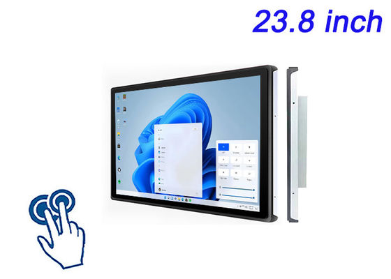 23.8-Inch Windows Touch Embedded Screen for Digital Signage, Interactive Whiteboards, Restaurant Tabletop Ordering, and Security Monitoring