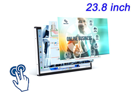 23.8-Inch Windows Touch Embedded Screen for Digital Signage, Interactive Whiteboards, Restaurant Tabletop Ordering, and Security Monitoring