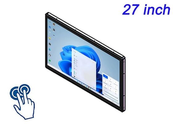 27-Inch Windows Touch Embedded Screen for Trade Shows, Interactive Advertising, High-End Retail Applications, and Command Systems