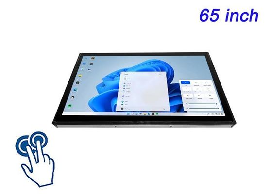 65-Inch Windows Touch Embedded Display for Digital Signage Networks, Control Room Applications, Immersive Experiences, and High-Impact Presentations
