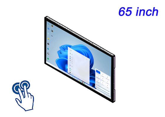 65-Inch Windows Touch Embedded Display for Digital Signage Networks, Control Room Applications, Immersive Experiences, and High-Impact Presentations