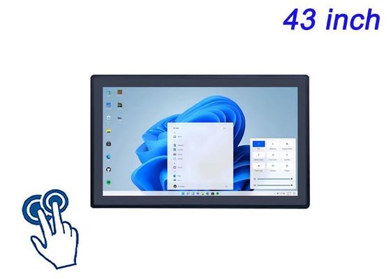 43-Inch Windows Touch Embedded Screen for Smart City Displays, Stadium Interfaces, Immersive Retail Solutions, and Gaming Systems