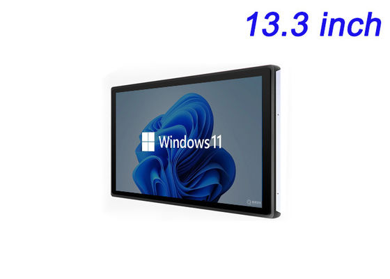 13.3-Inch Windows Embedded Monitor for Retail Systems, Factory Automation, Smart Appliances, and Public Information Panels