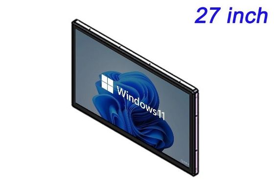 27-Inch Windows Embedded Screen for Digital Advertising, Trade Show Displays, Logistics Dashboards, and Command Rooms