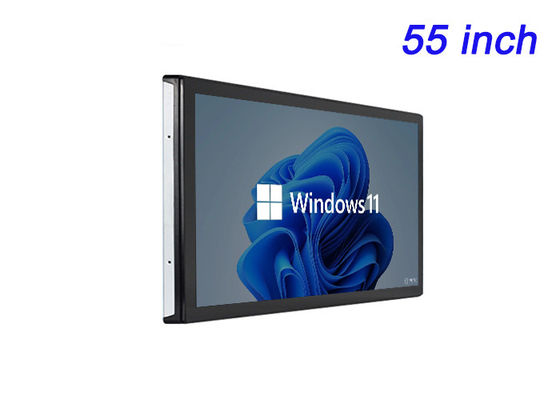 55-Inch Windows Touch Embedded Screen for Corporate Presentations, Digital Art Installations, Interactive Museum Exhibits, and High-End Video Conferencing