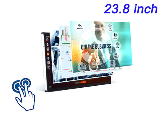 23.8-Inch Linux Touch Embedded Display for Retail Advertising, Traffic Management Systems, Scientific Research Panels, and Command Centers