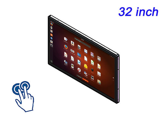 32-Inch Linux Touch Embedded Display for Educational Solutions, Public Transportation Panels, Security Systems, and Interactive Retail