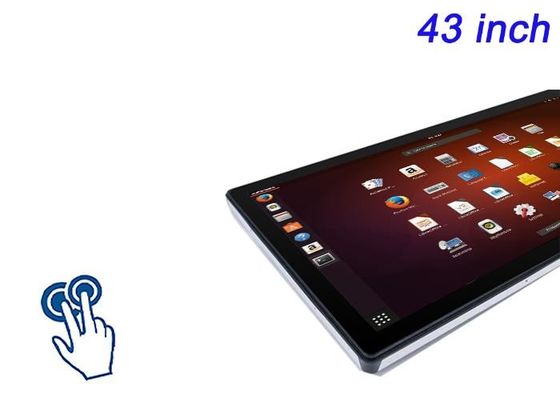 43-Inch Linux Touch Embedded Screen for Industrial Automation, Smart City Kiosks, Healthcare Interfaces, and Command Rooms