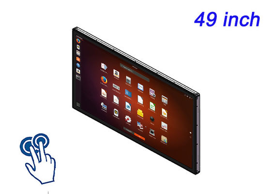 49-Inch Linux Touch Embedded Display for Digital Signage, Corporate Meeting Solutions, Facility Monitoring, and Transportation Dashboards