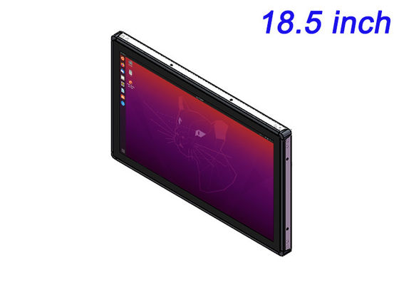 18.5-Inch Linux Embedded Monitor for Smart City Displays, Industrial Automation Systems, Command Centers, and Logistics Applications