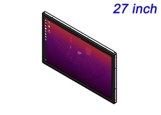 27-Inch Linux Embedded Screen for Large-Scale Retail Displays, Corporate Interfaces, Public Transport Systems, and Security Monitoring