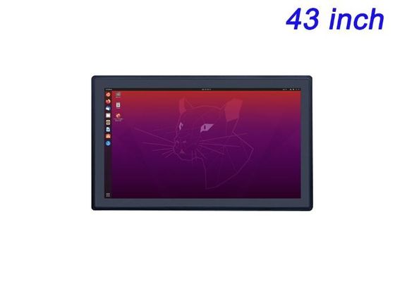43-Inch Linux Embedded Screen for Digital Signage, Warehouse Management, Smart City Infrastructure, and Facility Monitoring