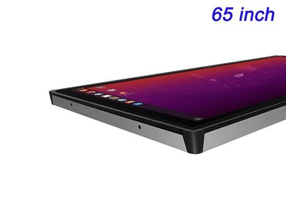 65-Inch Linux Embedded Display for Command Centers, High-End Retail Advertising, Smart Building Interfaces, and Control Rooms
