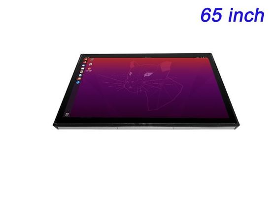 65-Inch Linux Embedded Display for Command Centers, High-End Retail Advertising, Smart Building Interfaces, and Control Rooms
