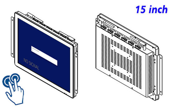 15-Inch Compact Display Unit for Facility Control Panels, Public Information Boards, Warehouse Interfaces, and Logistics Systems