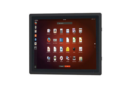 17-Inch Reliable Linux Industrial Computer Monitor 1280x1024 Resolution For Security Panels