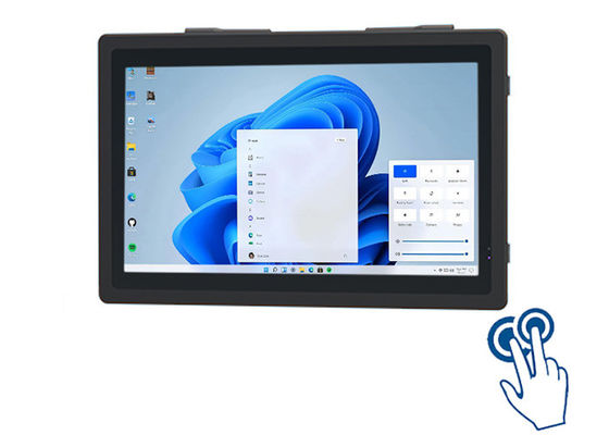 15.6-Inch Sleek Windows Touch Screen for Factory Monitoring and Digital Signage