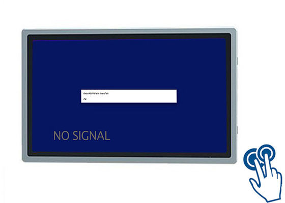 21.5-Inch Large Format Touch Screen for Industrial Monitoring and Public Kiosks