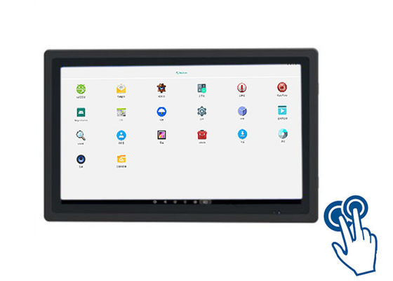 18.5-Inch Fanless Android Touch Monitor for Transportation Hubs and Industrial Control