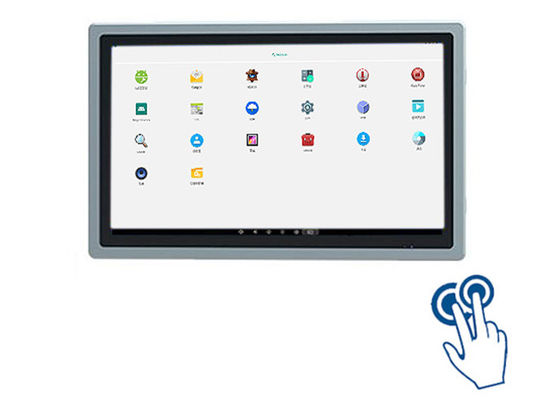 18.5-Inch Fanless Android Touch Monitor for Transportation Hubs and Industrial Control